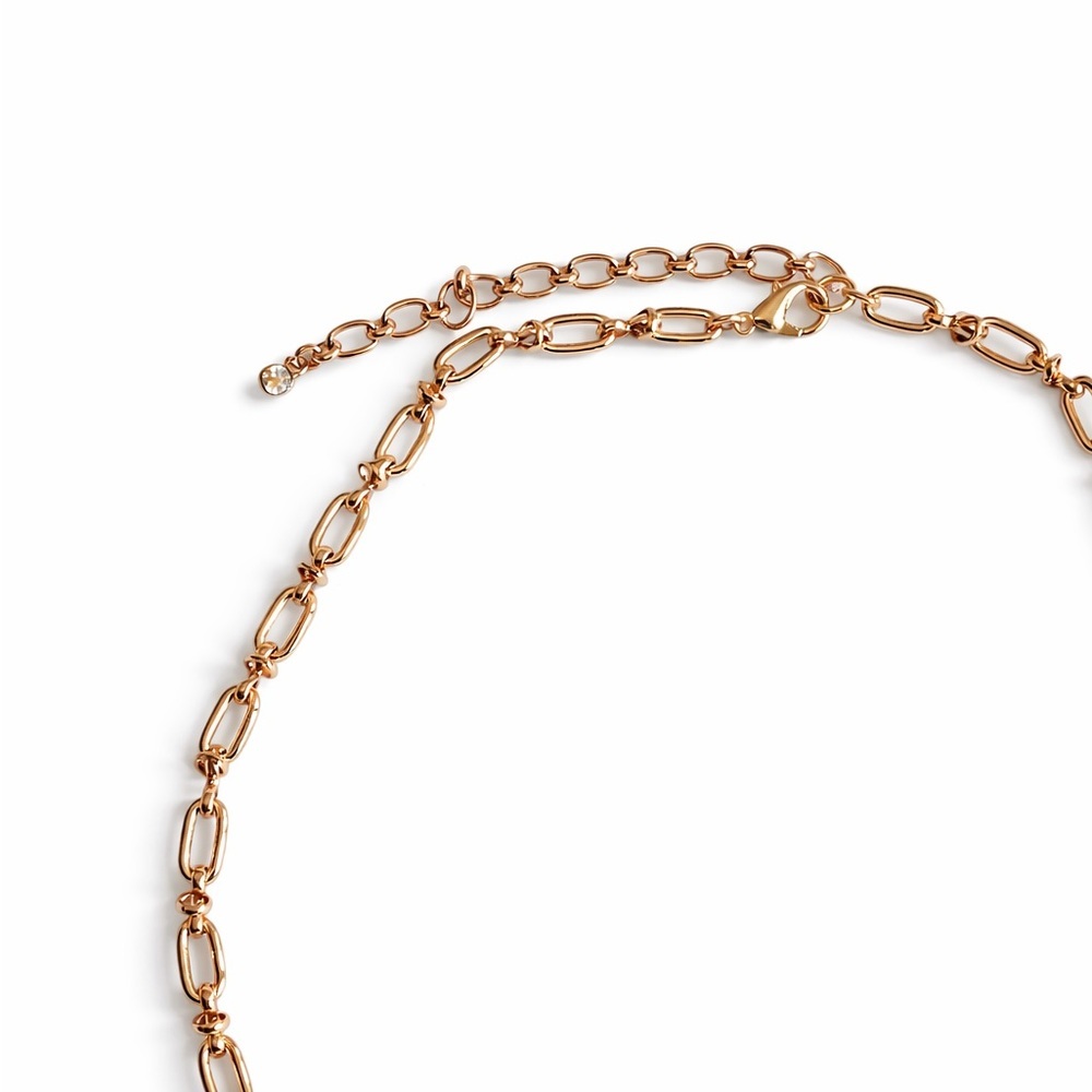 Givenchy Gold Ruby and Diamond Pendant Necklace - Picture 4 of 5